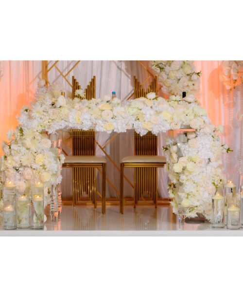 Clear Sweetheart table