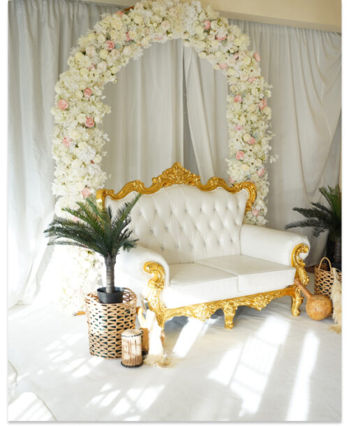 Gold Guilded Sofa