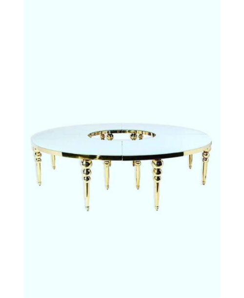 Luxury curved S tables - full set